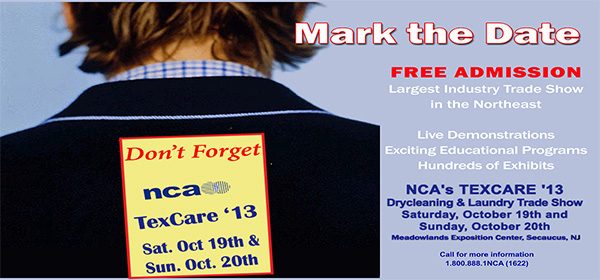 NCA Texcare 2013 Set For October