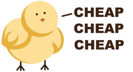 The Death of Cheap (let’s hope)